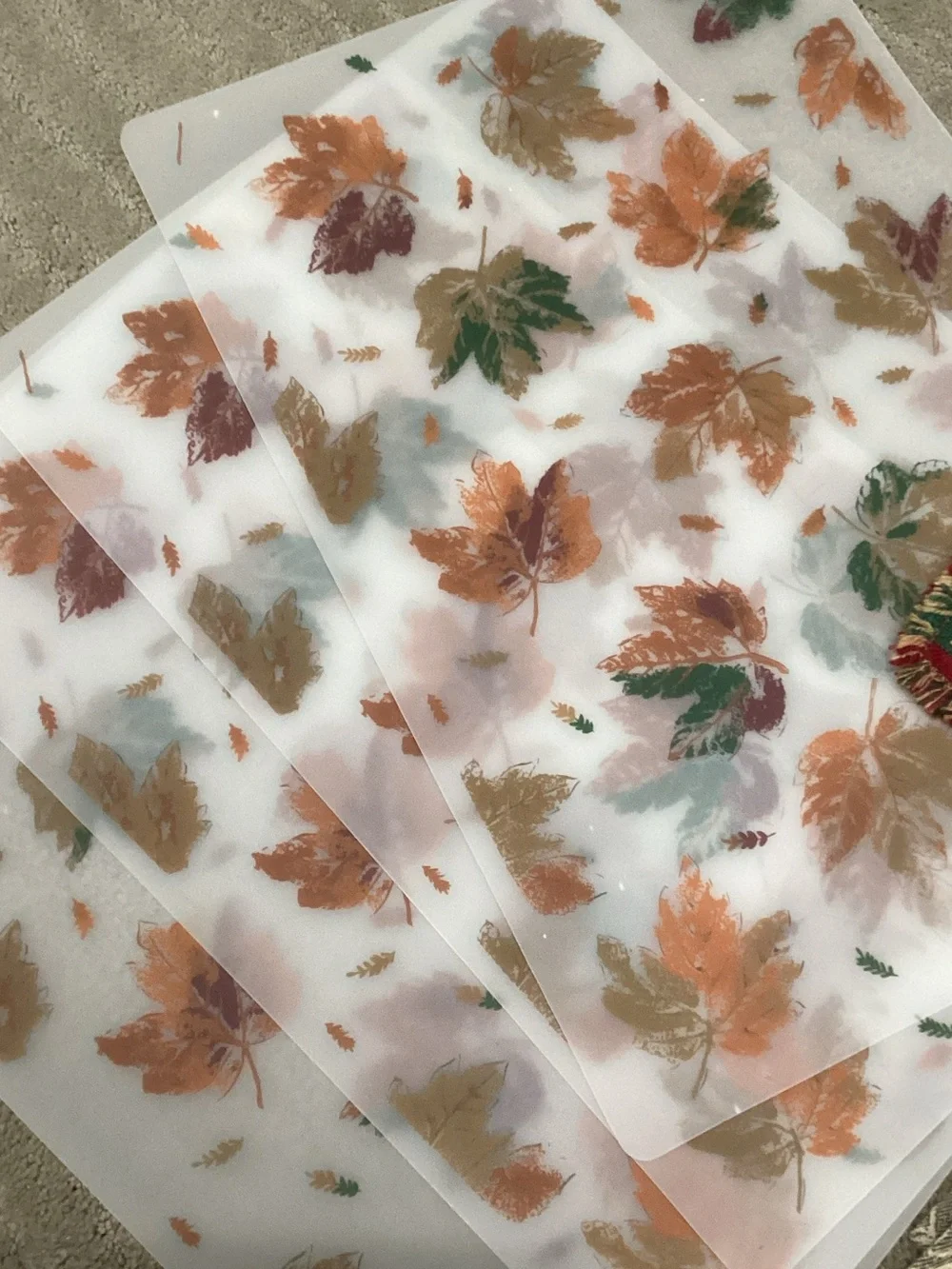 8 Autumn Placemats